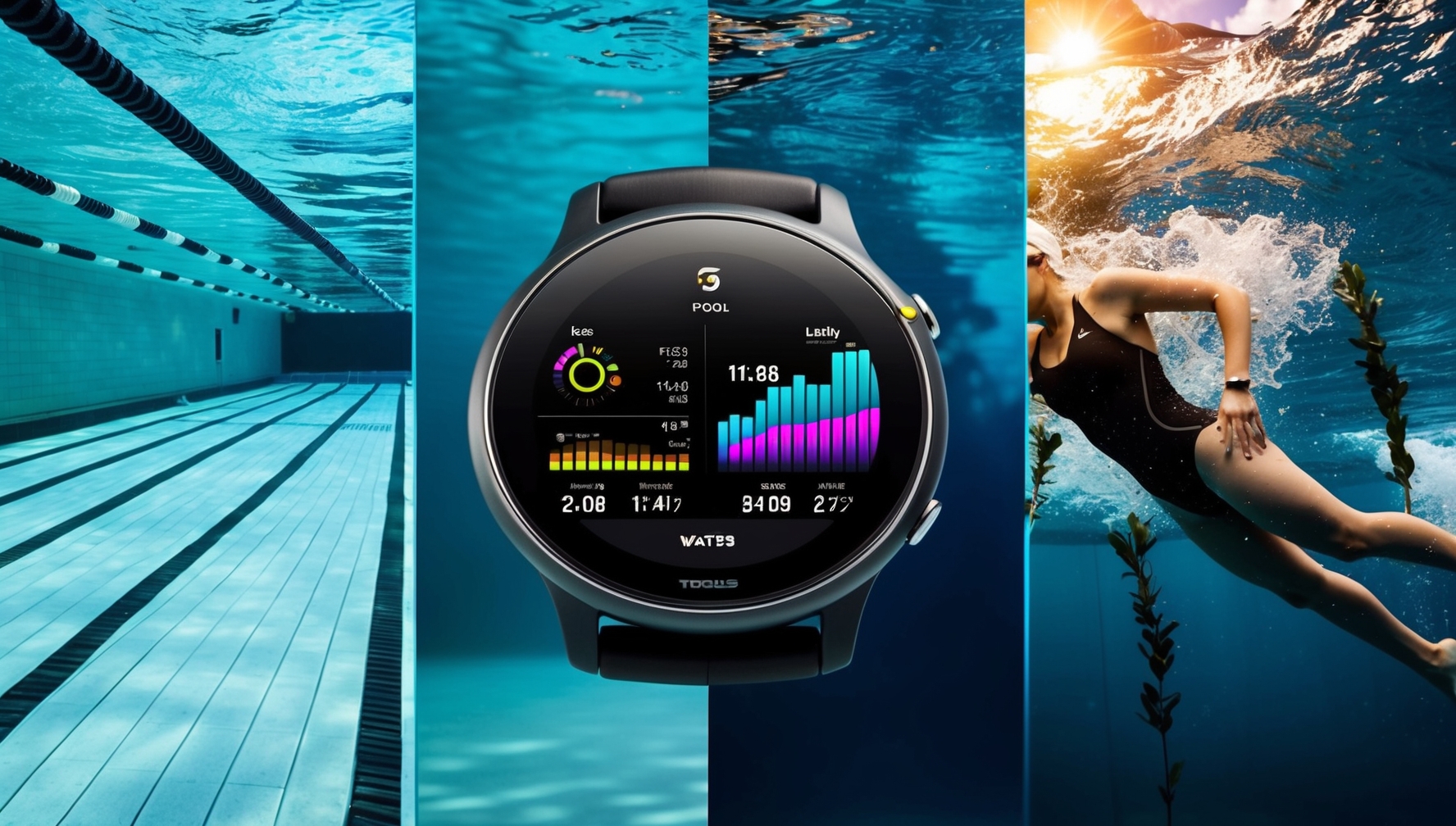 Medence és nyílt vízi úszás összehasonlítása okosórával