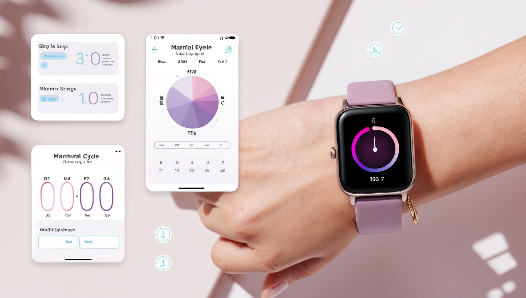 Hogyan állítsd be a menstruációs ciklus követést okosórán?