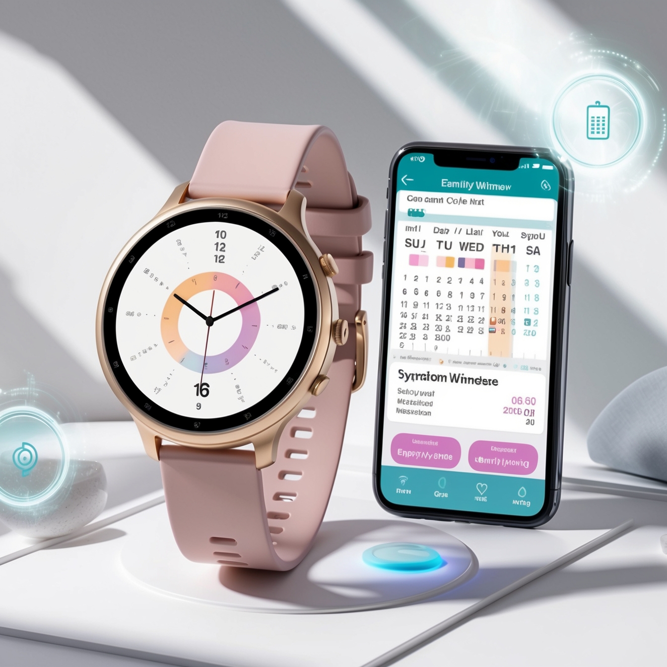 Női okosóra menstruációs ciklus követés funkció bemutatása