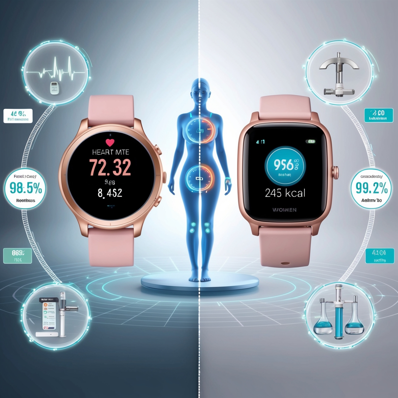 Női okosóra pontossági teszt - pulzusmérés és lépésszámlálás